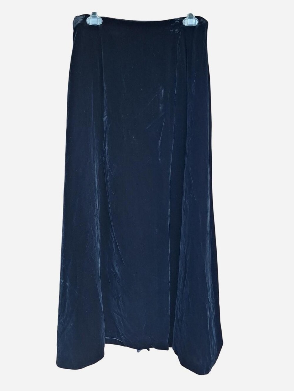 Eagles Eye velvet wrap skirt whimsygoth witchy 90s VTG Size 10 M Silk NWT
